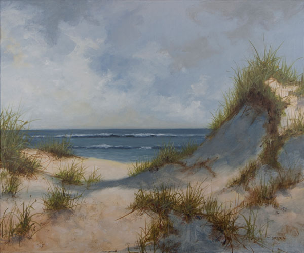 Struna Galleries of Brewster and Chatham, Cape Cod Paintings of New England and Cape Cod  - Cape Blues